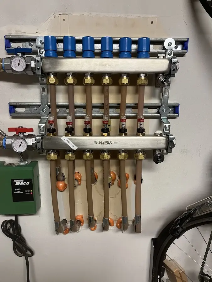 Plumber performing Gas Line Installation at a residential property in Cape Girardeau